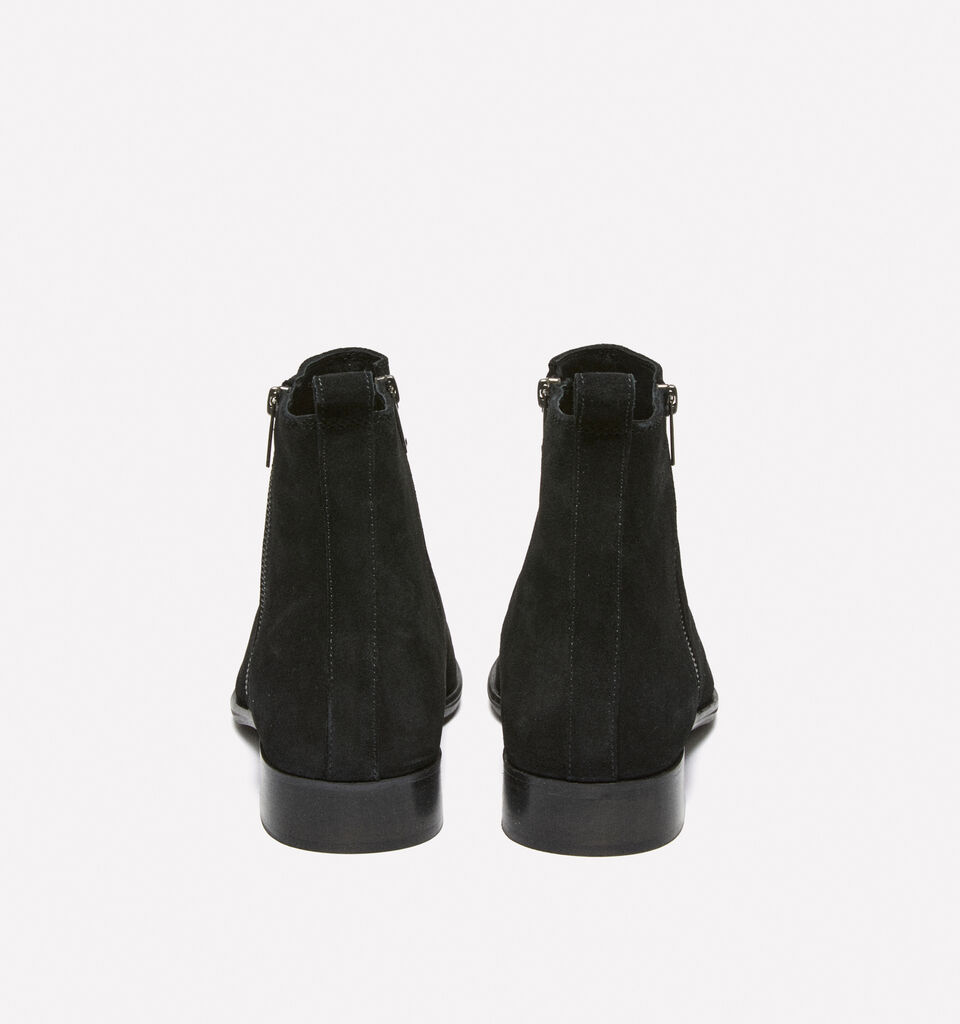 Botins em pele de camurça - sapatos para homem - Preto | Sisley image number 3